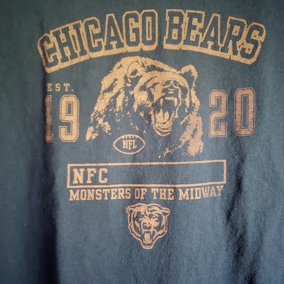 NFL Team Apparel | Chicago Bears Est. 1920 Tee - Picture 3 of 5